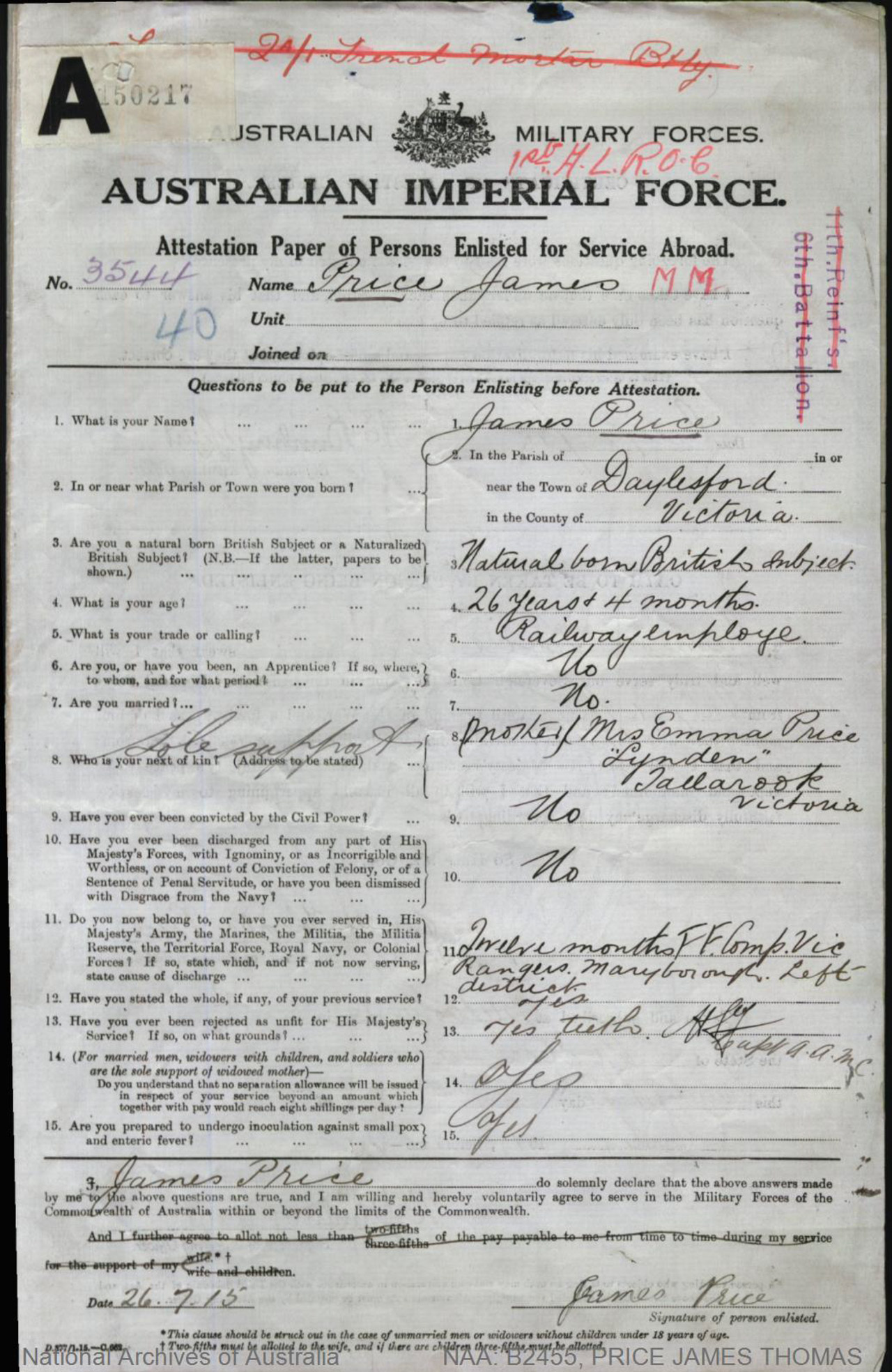 Image credit: National Archives of Australia